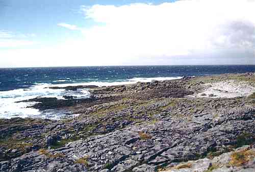 Wo der Burren im Meer versinkt