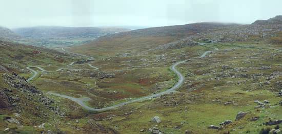 Healy Pass, Blick nach Süden