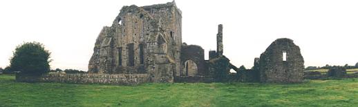 Die Hore Abbey zu Füßen des Rock of Cashel