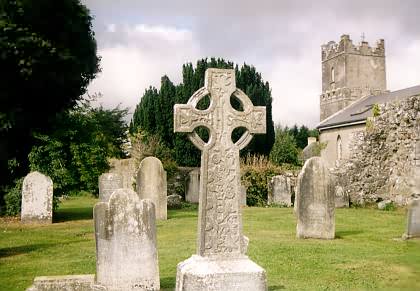 Kirche und Friedhof in Terryglass