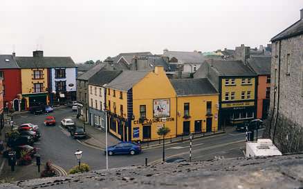 Altstadt zu Füßen des Athlone Castle