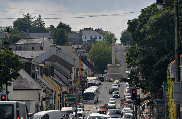 Geraffte Straße