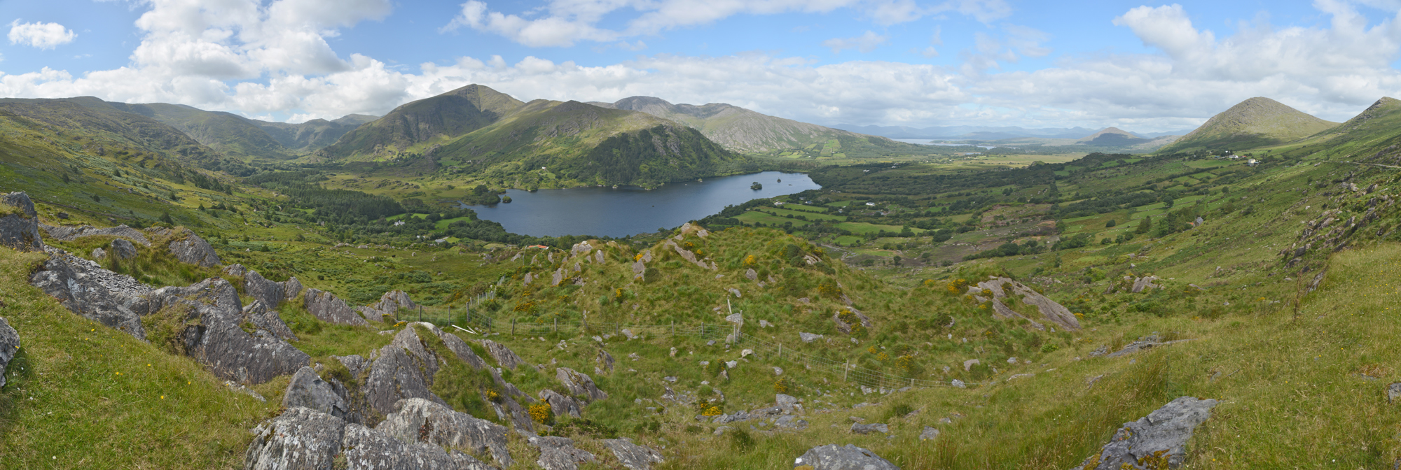 Glanmore Lake / Nordseite des Healy Pass