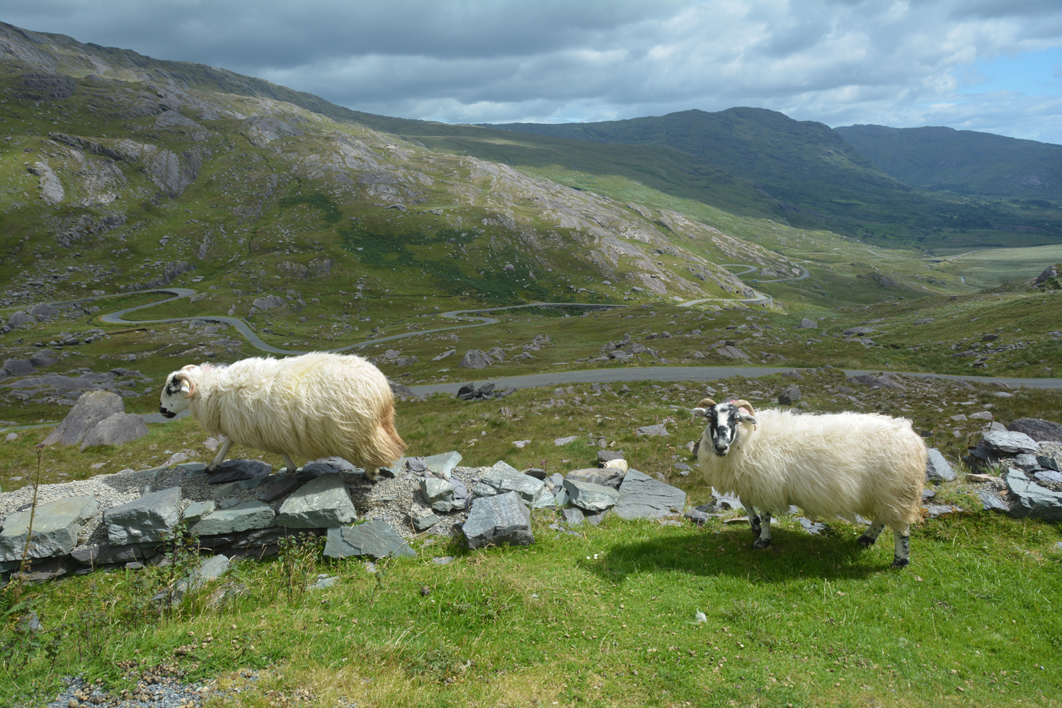 Healy Pass, Südseite