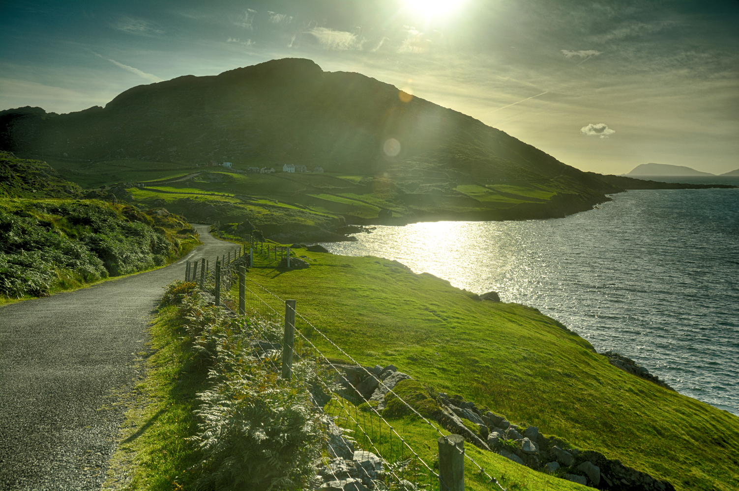 Abendküste auf Beara